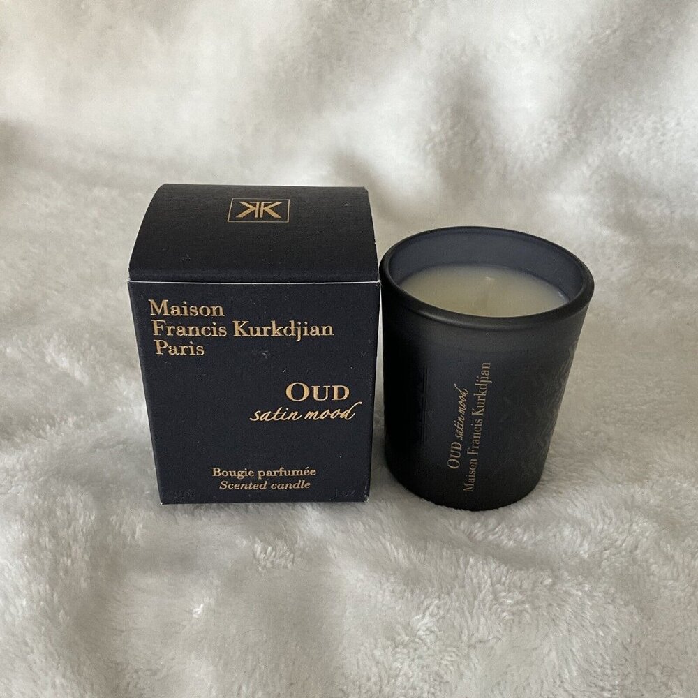 Maison francis kurkjian Satin Mood Boogie Parfum Scented candle Travel 1 Oz Box